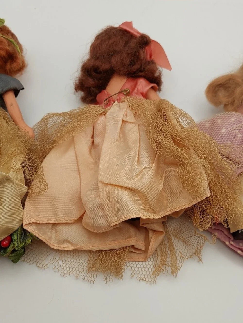 NANCY ANN STORYBOOK LOT 4 Doll Set - Little Red RIDING HOOD VINTAGE